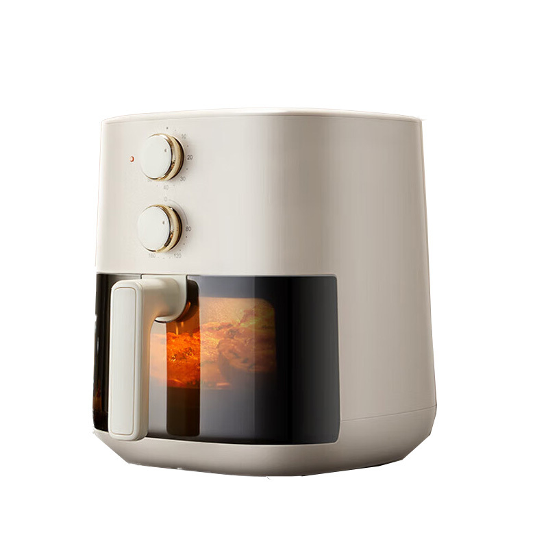 苏泊尔(SUPOR)空气炸锅家用多功能智能大容量耐高温独立双旋钮电炸锅机烤箱一体 KJ50D800[金属内腔无异味