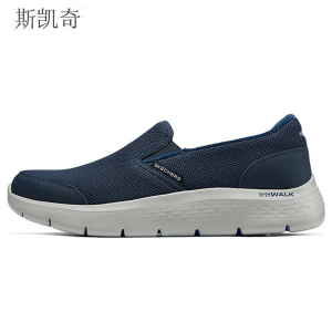 斯凯奇男款休闲健步鞋加绒216331/NVY-10.5双