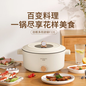 创维/SKYWORTH 4L 两档旋转调节 多功能家用电火锅F220