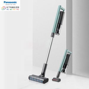 松下 (Panasonic) 无线手持吸尘器 家用22000pa大吸力吸尘器 轻量机身除螨吸毛 MC-A11G