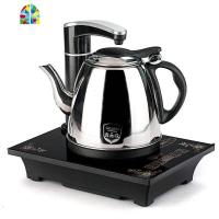 全自动上水壶电热烧水壶家用电磁炉器抽水式功夫茶保温套装泡茶具 FENGHOU 绚丽黑色全自动保温款