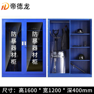 帝德龙防暴柜装备柜FB6 1200*400*1600mm