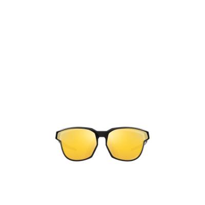 欧克利(OAKLEY)几何框太阳镜男士时尚简约百搭配镜潮人专用户外休 黄色