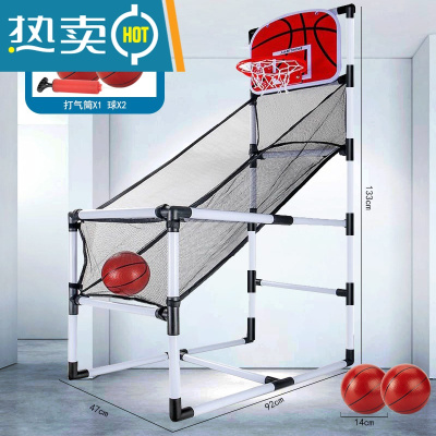 儿童大号投篮机玩具可升降移动篮球筐架皮球类室内户外男孩6-10岁真智力