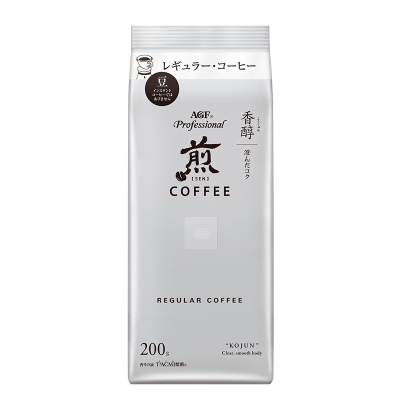 日本原装进口AGF煎系列咖啡豆200克浅度烘焙阿拉比卡咖啡豆(24.12.31到期)