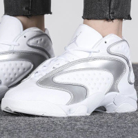 Nike/耐克篮球鞋JORDAN运动休闲舒适耐磨高帮女鞋CW0907-100 D