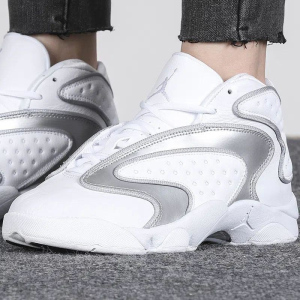 Nike/耐克篮球鞋JORDAN运动休闲舒适耐磨高帮女鞋CW0907-100 D