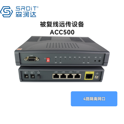 森润达(SRDIT)被复线远传ACC500以太网被复线远传EDSL被覆线远传SHDSL网络延长器2W4F