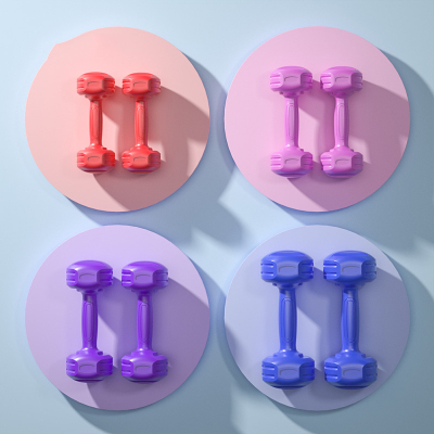 哑铃女士健身器材家用一对男士儿童瑜伽小哑铃女公斤套
