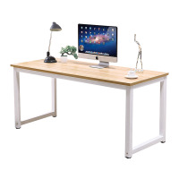锦北 长条桌电脑桌办公桌简易书桌学习桌工作台长方形桌子 1200*600