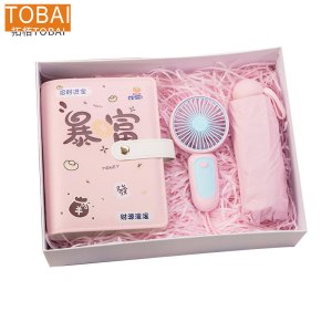 拓栢 收纳册 风扇 雨伞套装 可定制LOGO STH033 套
