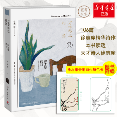 正版新书]万幸得以相逢 徐志摩的诗徐志摩 著9787540491765