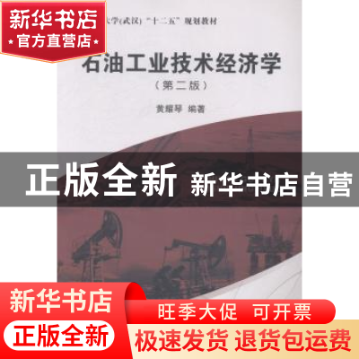 正版 石油工业技术经济学 黄耀琴 地质大学 9787562533313 书籍