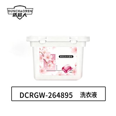 盾超人 DCRGW-264895 8g*100颗 温和无刺激 洗衣液 (计价单位:提)