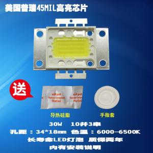 成越全新华视30W普瑞45MIL高亮芯片LED投影机灯泡投影仪灯泡