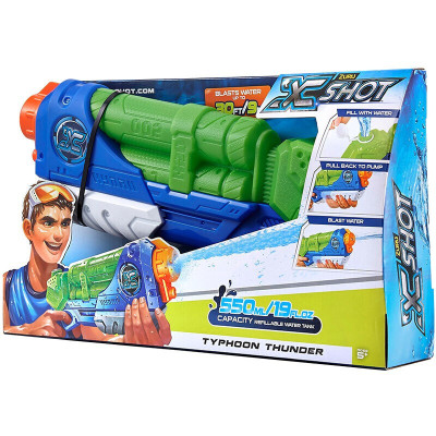 ZURUX-shot特攻水战系列儿童水夏天户外沙滩戏水玩具男孩玩具水X特攻水战系列超级龙卷风水枪01228
