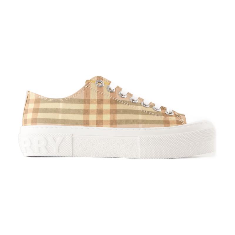 博柏利(BURBERRY)女跑步鞋轻便防滑耐磨透气休闲运动鞋低帮百搭配