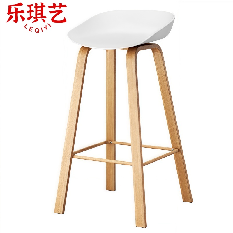 乐琪艺 高脚凳 白色 48*48*85cm 把