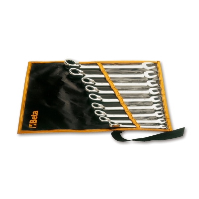 百塔(Beta) 142/B9 142公制双向棘轮两用扳手组套