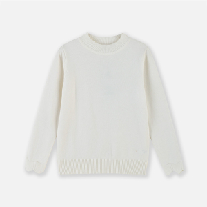 [福利]铅笔俱乐部童装秋新款女童毛衣中大童套头针织衫儿童百搭上衣