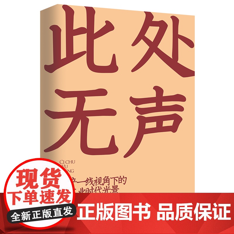 此处无声 生产一线视角下的大工业时代光景 个人命运与家国情怀的汇聚与交融 现代当代短篇小说 中国工人出版社店正版书籍