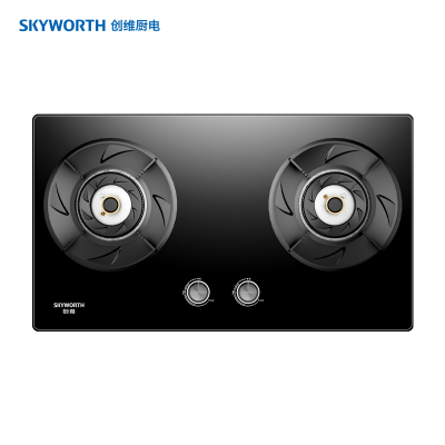 创维燃气灶意外熄火保护搪瓷聚能炉架多层防爆玻璃JZT-Z223B