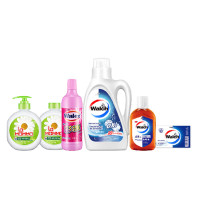 威露士 洗护清洁套装(洗衣液+彩漂+香皂+消毒液+选手液)24ZSW02-BX