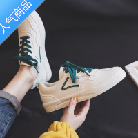 SUNTEK夏季透气轻便软底皮面小白鞋女款2023新款夏款百搭运动板鞋配裙子