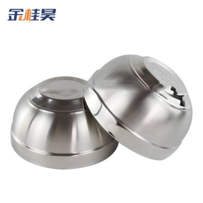 金桂昊 304不锈钢碗 铂金 碗 14cm 个