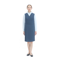 燕舞BD2FP323201R1F马甲裙150-175(计价单位:件)深青绿色