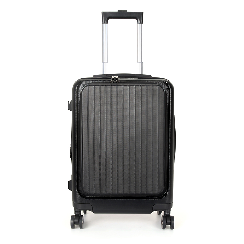 SUISSEWIN瑞士军刀PC硬壳新款前翻盖多功能时尚炫酷行李箱旅行箱SN8611B