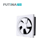 福田 百叶窗换气扇 窗墙通用排气扇厨房油烟排风扇卫生间抽风机 6寸200*200mm 单位:个