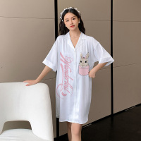 Ceba睡衣女缎面睡裙夏季冰丝薄1PEONW