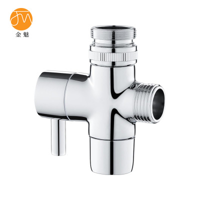 金魅 水阀分水器 一分二接头 个