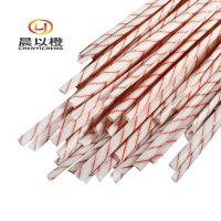 晨以橙 绝缘带黄腊管 直径6mm长90cm 根