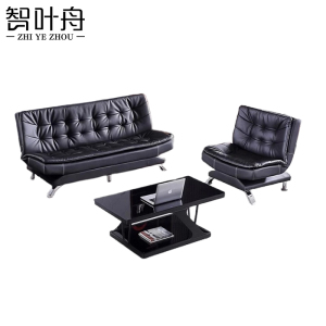 智叶舟沙发茶几组合162*78*88cm(1+3+茶几)套