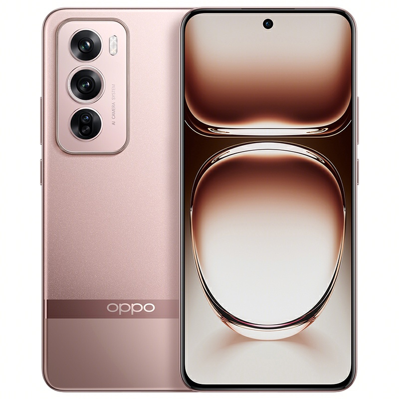 OPPO Reno12 Pro 香槟金 12GB+256GB 超美小直屏 天玑9200+旗舰芯 智能拍照AI影像5G手机