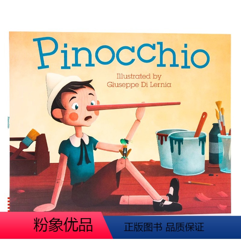 [正版] DK 木偶奇遇记 匹诺曹Pinocchio 英文原版绘本 幼儿启蒙认知早教绘本 亲子共读 睡前故事 经典