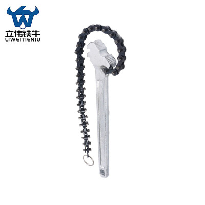 立伟铁牛45钢链条扳手24寸/把