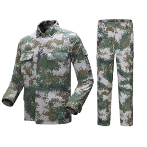 邦能之星军训迷彩服套装男女学生夏秋训练耐磨拓展批发初高中大学校教官服(迷彩6件套)N510301 N510301 均码