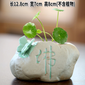水仙花盆陶瓷大号家用碗莲专用花盆铜钱草一叶莲水培器皿睡莲盆缸