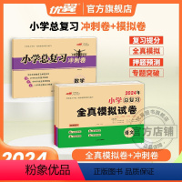 全真卷[语数英] 小学升初中 [正版]2024春季新版小学总复习冲刺卷全真模拟试卷语文数学英语人教版六年级同步小学升学测