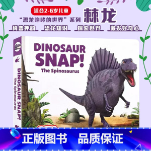 [正版]英文原版 恐龙斯纳普,棘龙 Dinosaur Snap! The Spinosaurus 幼儿儿童英语启蒙押韵绘