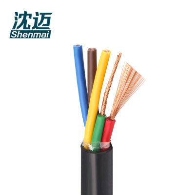 沈迈 护套软电线 ZR-RVV-5*0.75mm²/米