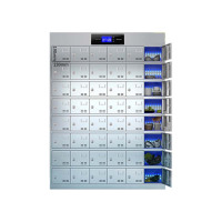 乙壬不锈钢员工食堂消毒碗柜餐厅紫外线高温餐盘餐具柜多格饭盒储物柜48门碗柜 紫外线消毒+高温热风循环