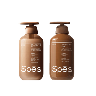 spes诗裴丝姜茸人参洗护套装480ml柔顺护发