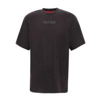 Hugo boss男士短袖反光印花圆领T恤舒适透气时尚运动装