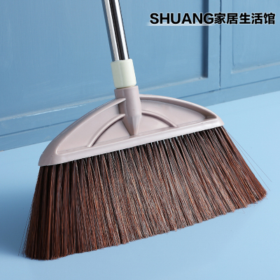 [补贴10%]扫把家用扫帚不粘头发组合套长柄不弯腰捎把大号加大簸箕笤帚单个
