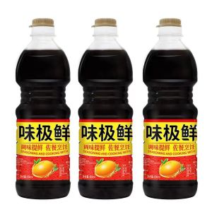 味极鲜生抽酱油5斤大桶/800ml瓶装炒菜凉拌腌制提鲜食用调味汁[HB]