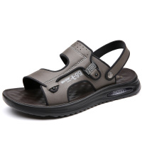 男士凉鞋男潮新款外穿耐磨沙滩鞋软底软面男式凉拖鞋